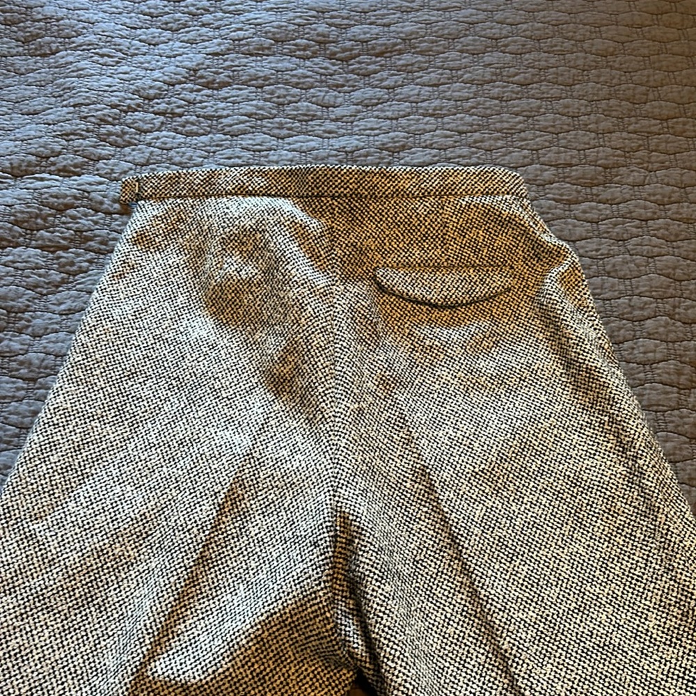 J.Crew wool houndstooth pants/trouser size 12 - Picture 6 of 6